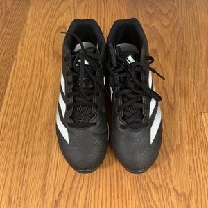 ADIDAS ADIZERO IMPACT.2 BLACK/WHITE YOUTH MOLDED BASEBALL CLEATS